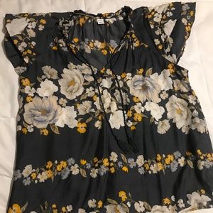 Old Navy Floral Top